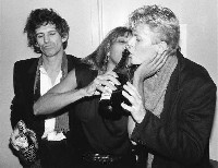 Keith Richards, Tina Turner & David Bowie